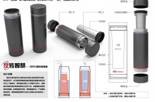 浩大 李翎锋 支敏-“反转智慧”双开口换热保温杯 小